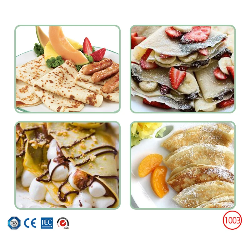 Pancake oven rotating shaft Commercial pancake former Shandong pancake batter scraper Keri pancake rotary forming scraper - Image 3