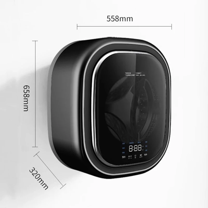 Car-mounted wall-mounted 3KG mini energy-saving drying silent water-saving washing machine RV modification accessories - Image 3