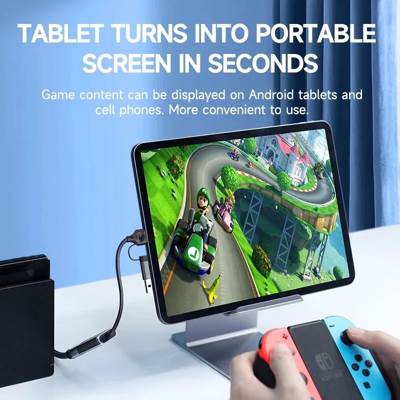 Hagibis USB 3.0 Video Capture Card HDMI-compatible to USB/Type-c Game Grabber Record Ms2130 for Switch Xbox PS4/5 Live Broadcast - الصورة 3