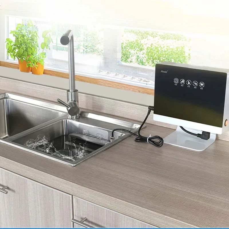 New Portable Sink Dishwasher Automatic Household Ultrasonic Dishwasher Small Free-Standing Installation-Free 110V/220V - Image 2