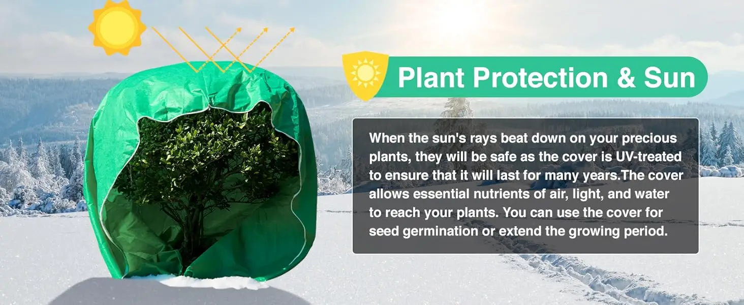 Plant Covers Freeze Protection