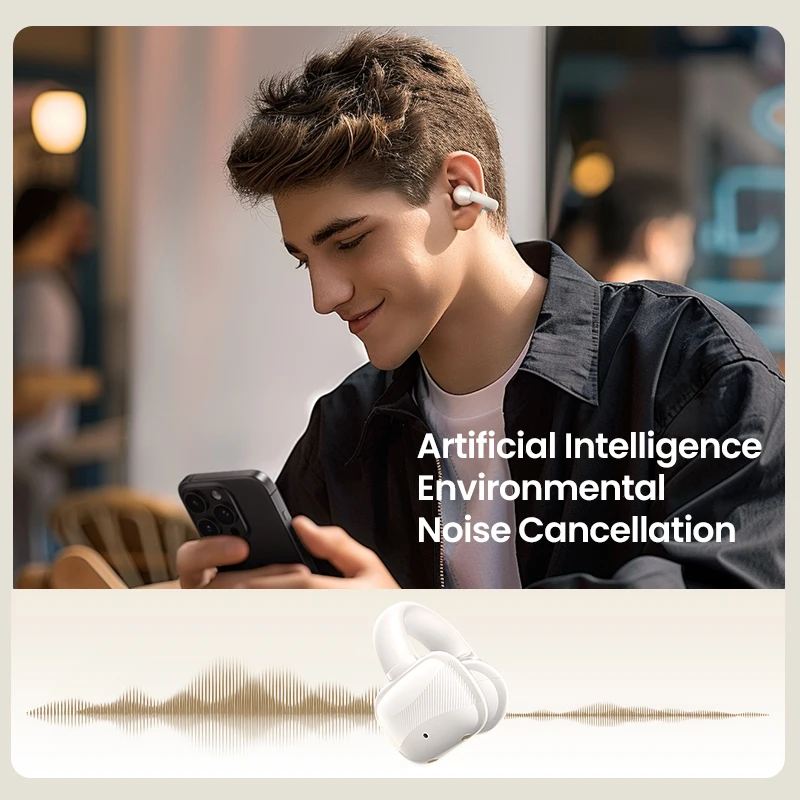 UGREEN Open Ear Clip Wireless Earbuds Bluetooth Sports Earphones Headphones in Mic with Earhooks & Ear Hook - الصورة 4