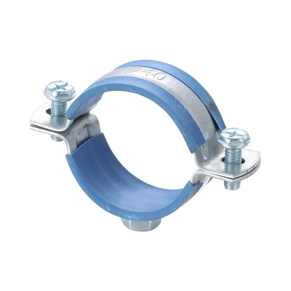 PPR/PVC 1Pcs Fastener Hardware Round Hose Clamp Pipe Fitting Expansion Screw Suspension Pipe Holder Nut Hoop Tube Clip Bracket - الصورة 5