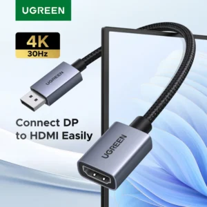 محول UGREEN DP إلى HDMI 4K