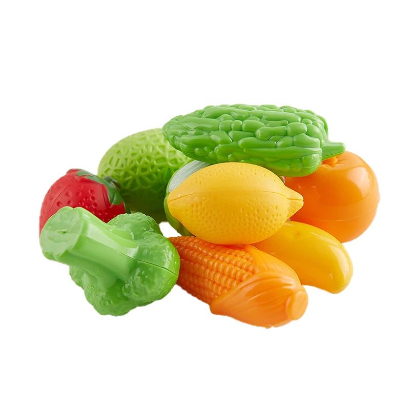 10/pcs lot Mini Simulation Foam Fruit And Vegetables Artificial Kitchen Toys For Children Pretend Play Toy Dollhouse Accessories - الصورة 6