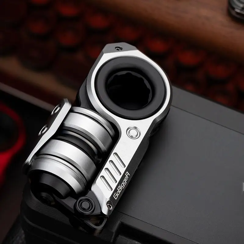 1PC Youth Edition Aluminum Push Egg Slider Combo Multi-functional EDC Fidget Spinner Anger Relief Gift Set - Image 5