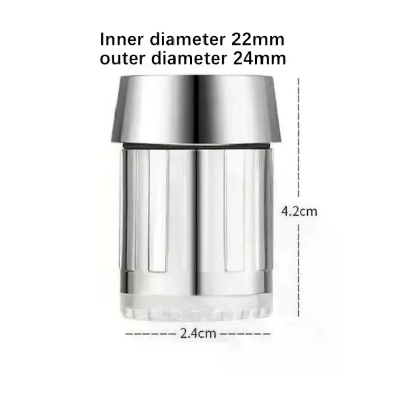 3-Color LED Sensor Faucet Temperature-Sensitive Light Water Saving Stream Light Faucet Aerator Tap Nozzle For Kitchen Bathroom - الصورة 5