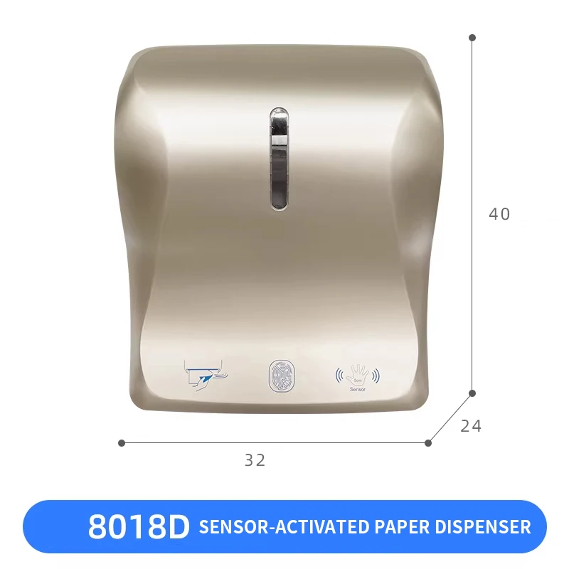 Automatic Sensor-Activated Tissue Dispenser Shopping Mall/Hotel/Restaurant Tissue Dispenser Commercial Wall-Mounted Touch-Activa - الصورة 3