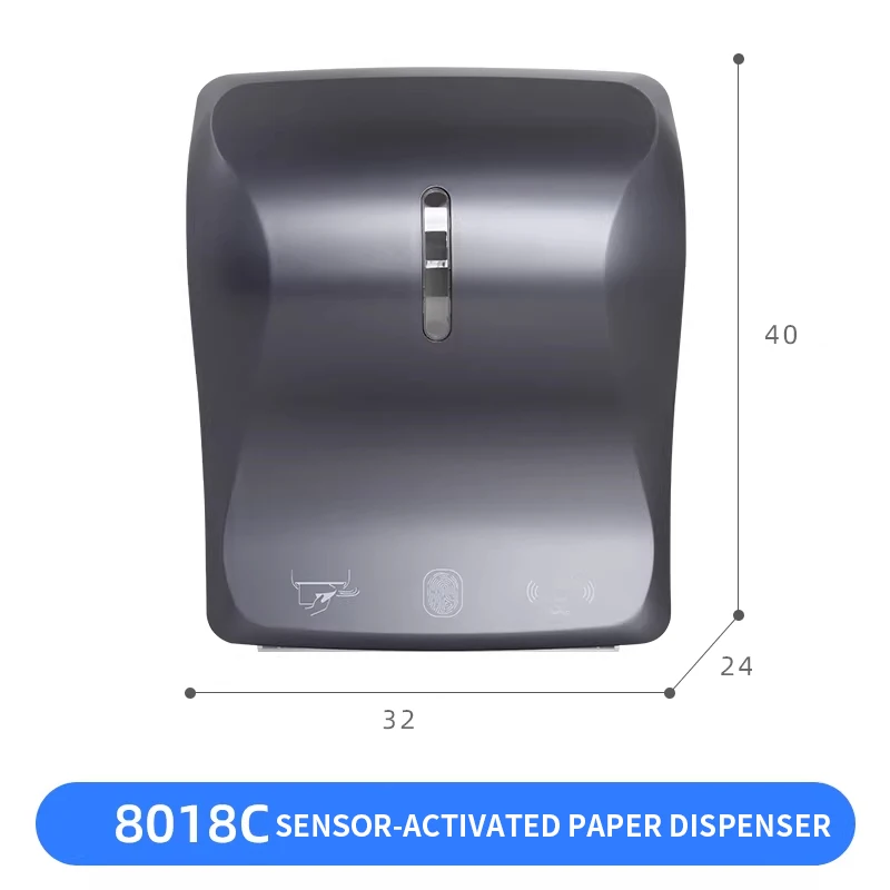 Automatic Sensor-Activated Tissue Dispenser Shopping Mall/Hotel/Restaurant Tissue Dispenser Commercial Wall-Mounted Touch-Activa