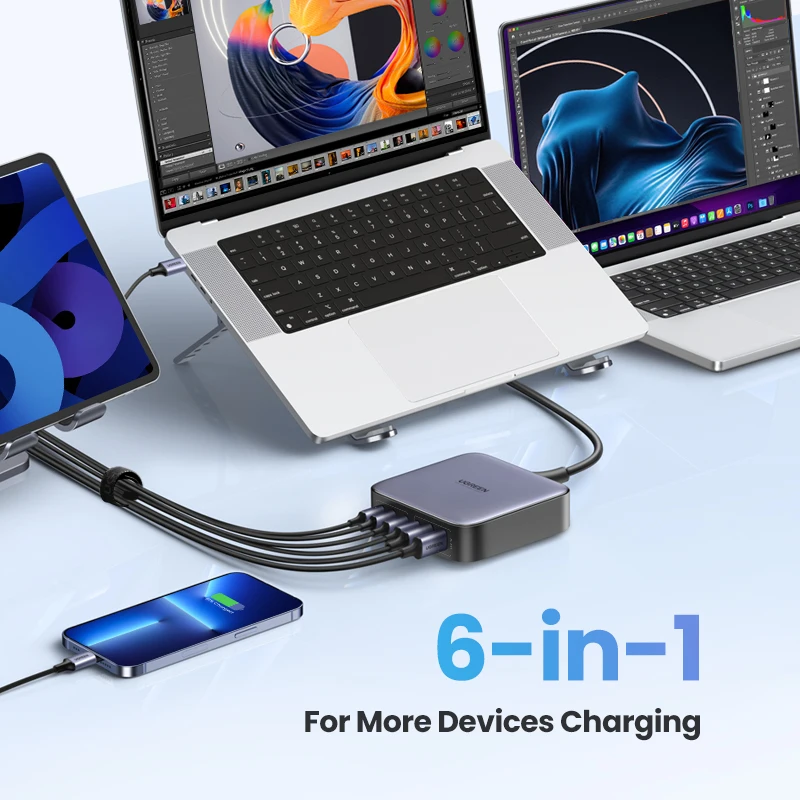 شاحن مكتب UGREEN 200W GaN - Image 2