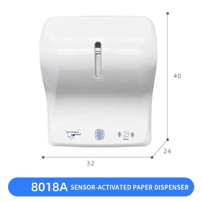 Automatic Sensor-Activated Tissue Dispenser Shopping Mall/Hotel/Restaurant Tissue Dispenser Commercial Wall-Mounted Touch-Activa - الصورة 2