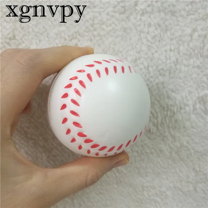xgnvpy Squeeze Ball Toy Football Basketball Baseball Tennis Soft Slow Rising Squishy Stress Relief Antistress Novelty Gag Gift - Image 5