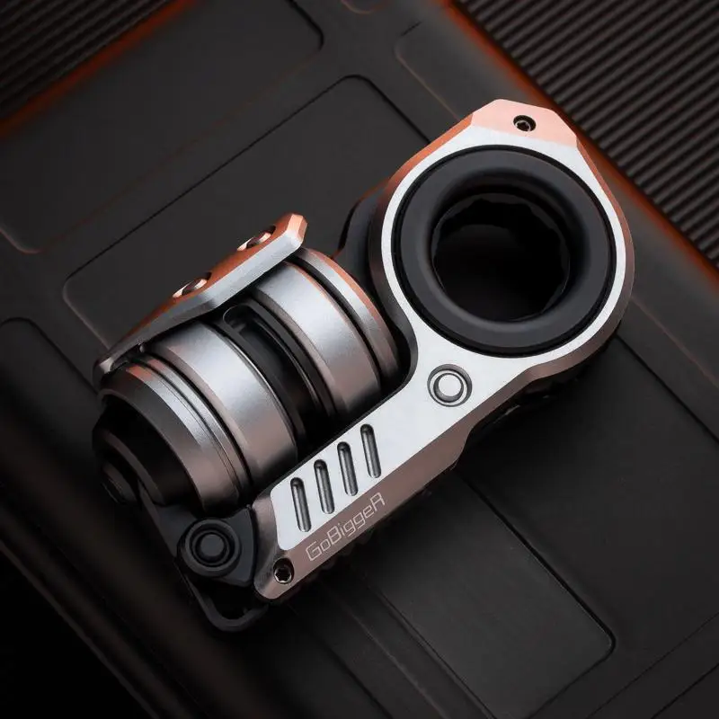 1PC Youth Edition Aluminum Push Egg Slider Combo Multi-functional EDC Fidget Spinner Anger Relief Gift Set - Image 2
