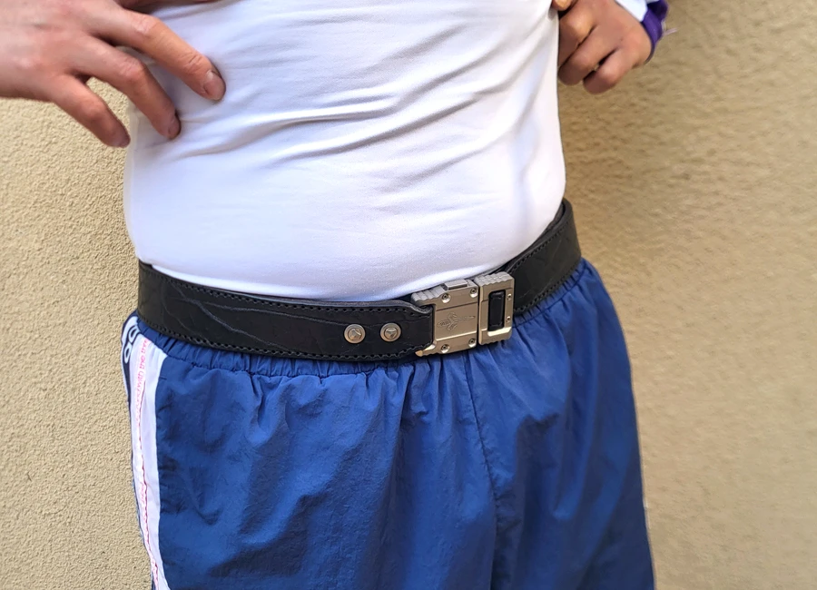 1PC EDC Tools Bison Leather Cobra Buckle Head Outdoor Titanium Alloy Belt Buckle Head African Strong And Durable - Image 4