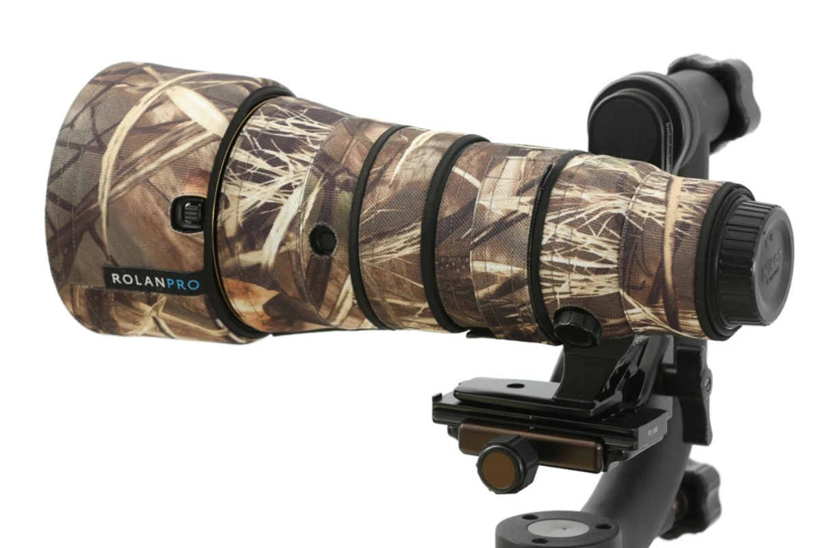 ROLANPRO Nylon Waterproof Lens Camouflage Coat Rain Cover For Nikon AF-S 500mm F5.6E PF ED VR Protective Case Dust Jacket - Image 6