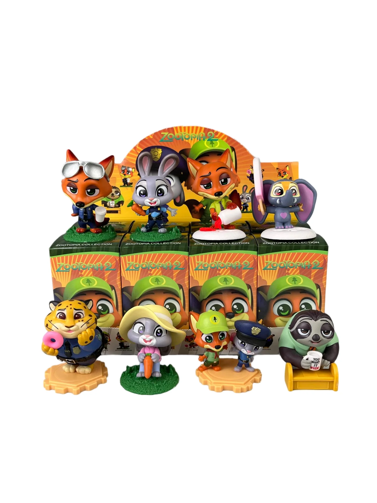 SK HOT 8 Crazy Animals Blind Box Figures Nick & Judy Plush Toys Trendy Collectibles Desk Ornaments Kids Gifts & Toys - Image 6