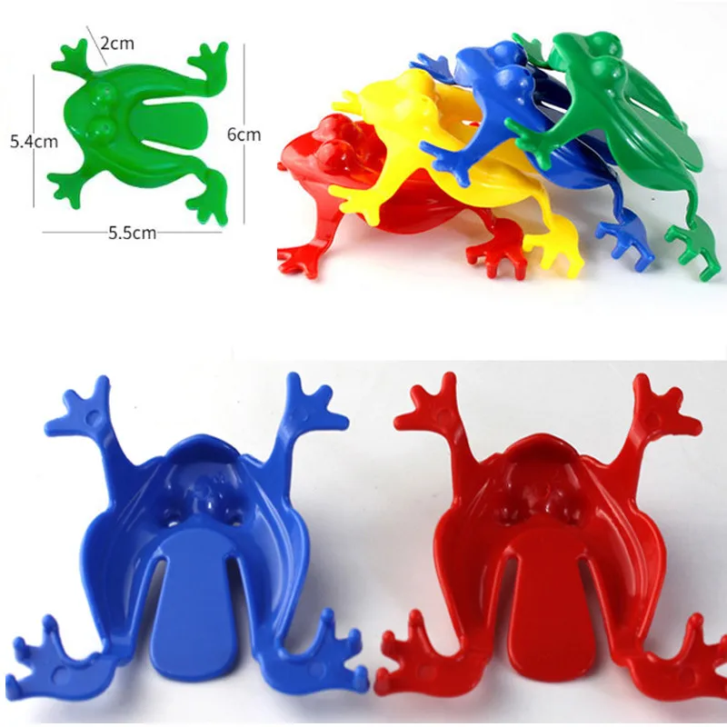 10/20Pcs Jumping Frog Bounce Fidget Toys For Kids Novelty Assorted Stress Reliever Toys For Children Birthday Gift Party Favor - Image 3