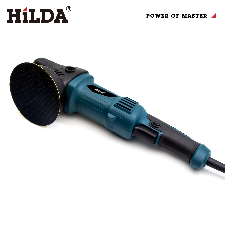HILDA 980W Car Polishing Machine 5inch Orbit Dual Action Auto Polisher Variable Speed Sander Buffing Waxing Machine - الصورة 4