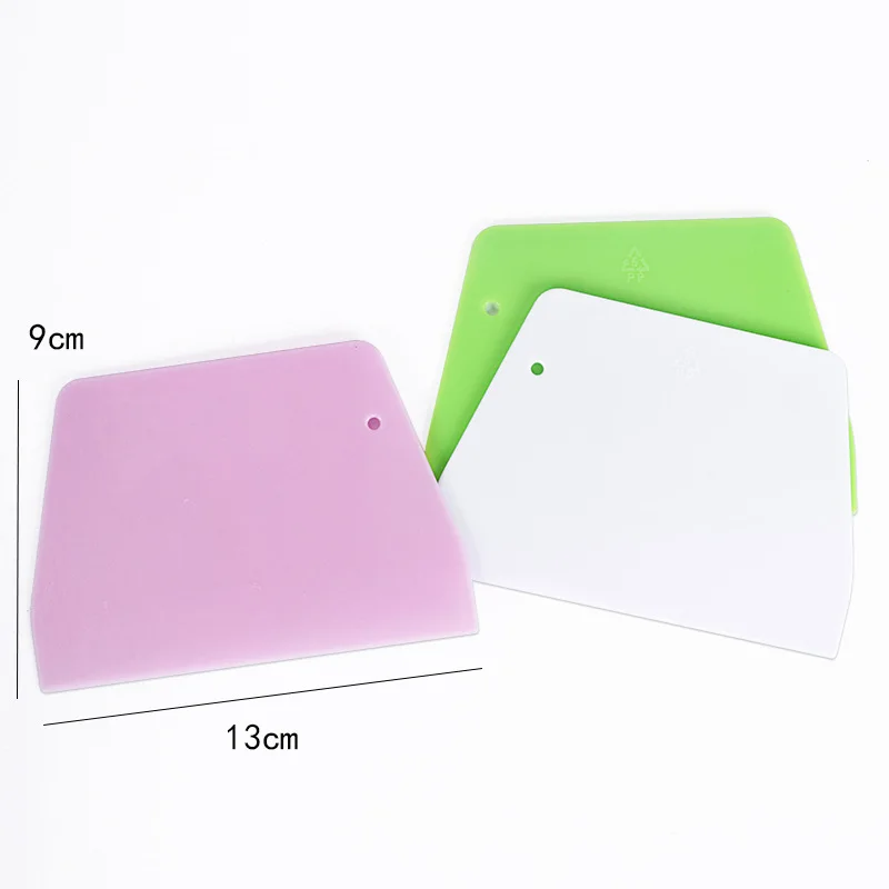 Multipurpose Dough Cutter Bowl Scraper for Bread Dough Fondant Cake Cream Spatula DIY Pastry Cutters Scrapers Kitchen Baking Kit - Image 5