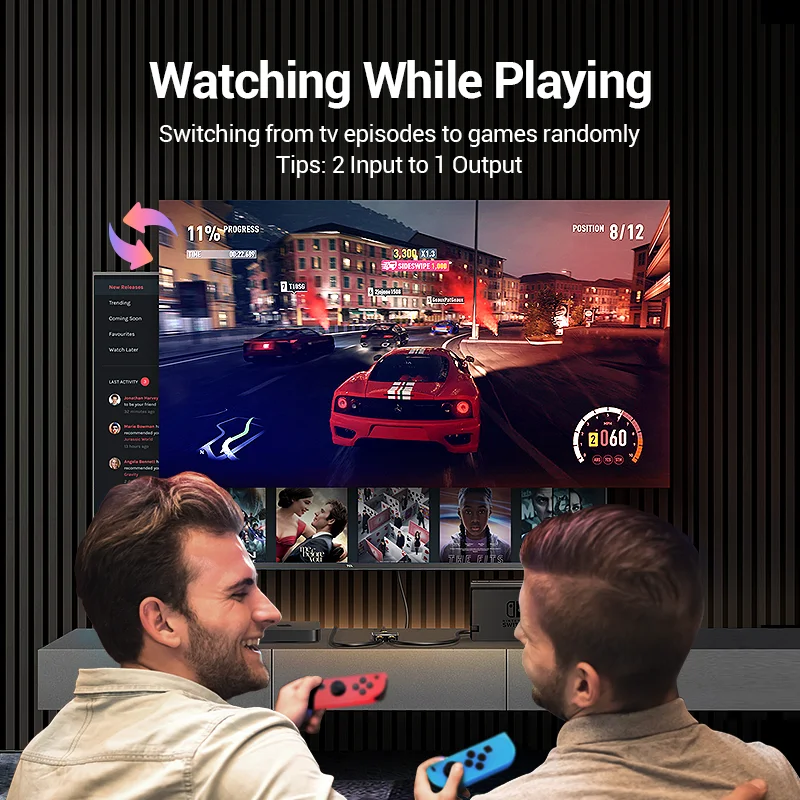UGREEN HDMI Splitter 3D 4K for Xiaomi Mi Box Bi-directional HDMI -compatible Switcher for Xbox PS4 TV Box Splitter HDMI Switcher - Image 3