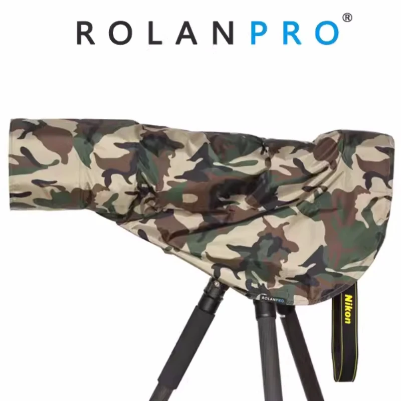 ROLANPRO Rain Cover Raincoat XS For Canon RF 100-500mm /EF100-400mm /Sony 100-400mm Rain Coat Sigma 150-600mm Rainproof Cover