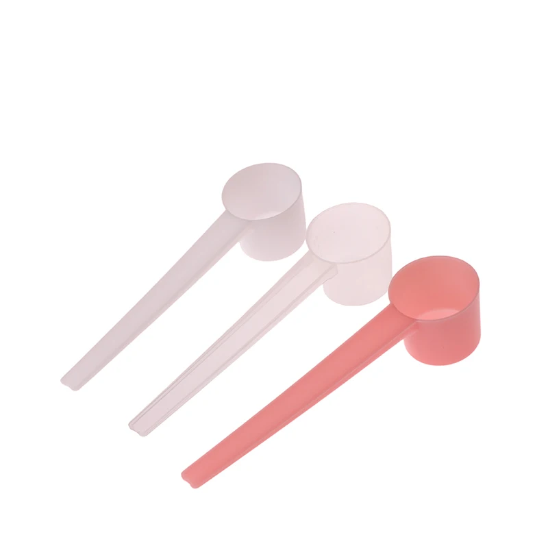 10Pcs 5g Measuring Spoons Coffee Protein Milk Powder Scoop Home Kitchen Gadgets DIY Plastic Measuring Spoon - الصورة 5