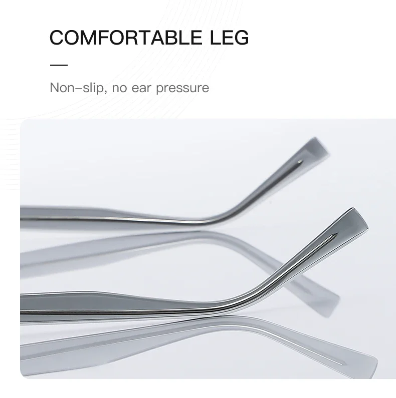 VICKY Geometric Round Small Frame Design Anti-Blue Light Glasses Customizable Prescription Women's Reading Glasses PFD2096 - الصورة 6