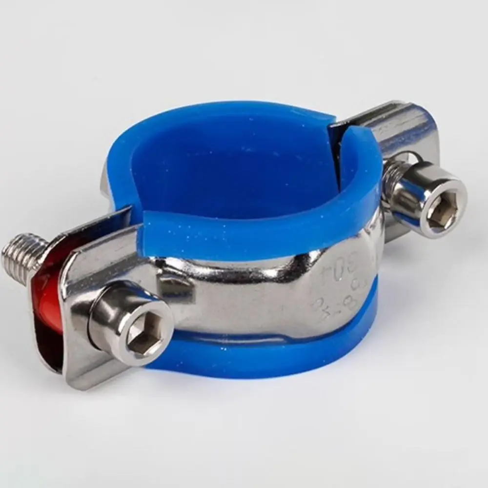PPR/PVC 1Pcs Fastener Hardware Round Hose Clamp Pipe Fitting Expansion Screw Suspension Pipe Holder Nut Hoop Tube Clip Bracket - الصورة 4