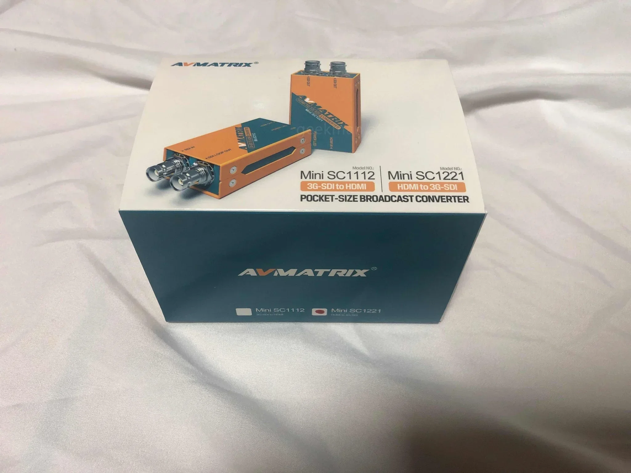 AVMATRIX Mini SC1221 HDMI-compatible to SDI Converter Pocket-Size Broadcast Converter Input Signal to Dual SDI Signal - الصورة 3