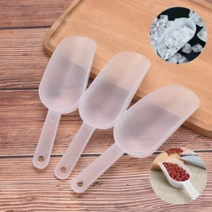 2/5Pcs Multifunctional Plastic Flour Spoon Ice Measuring Scoop Baking Kitchen To