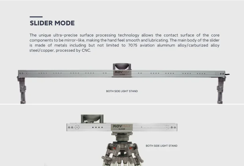 Vaxis MOVMAX 60CM Slider With 100mm Bowl or 150mm Bowl or Mitchell Mount - الصورة 5