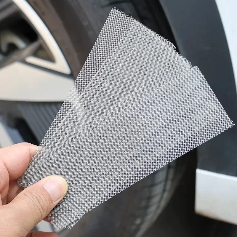 5~50pcs Car Bumper Stainless Steel Repair Net Plastic Crack Repair Mesh Net for Bumper Body Vents Welding Tools Car Accessories - الصورة 5
