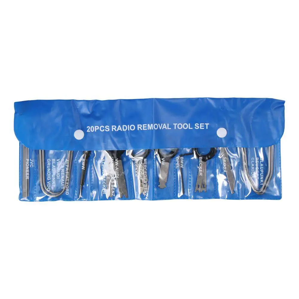 طقم مفاتيح إزالة راديو السيارة - الصورة 4