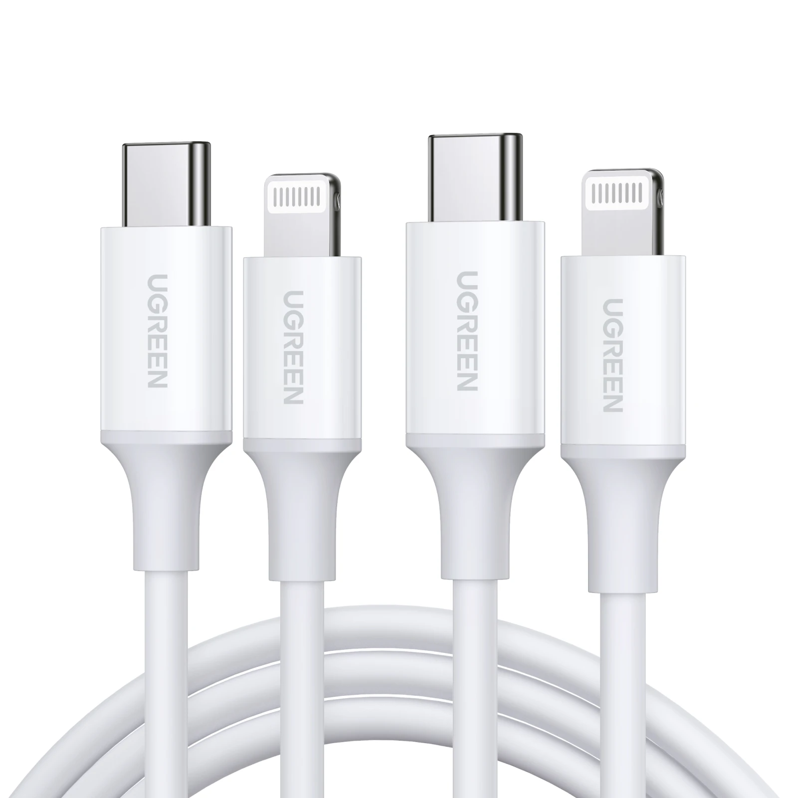 UGREEN 2PCS MFi 20W PD USB Type C to Lightning Cable for iPhone 14 13 12 Pro Max Fast Charging for iPad Mini Phone Type C Cables - الصورة 6