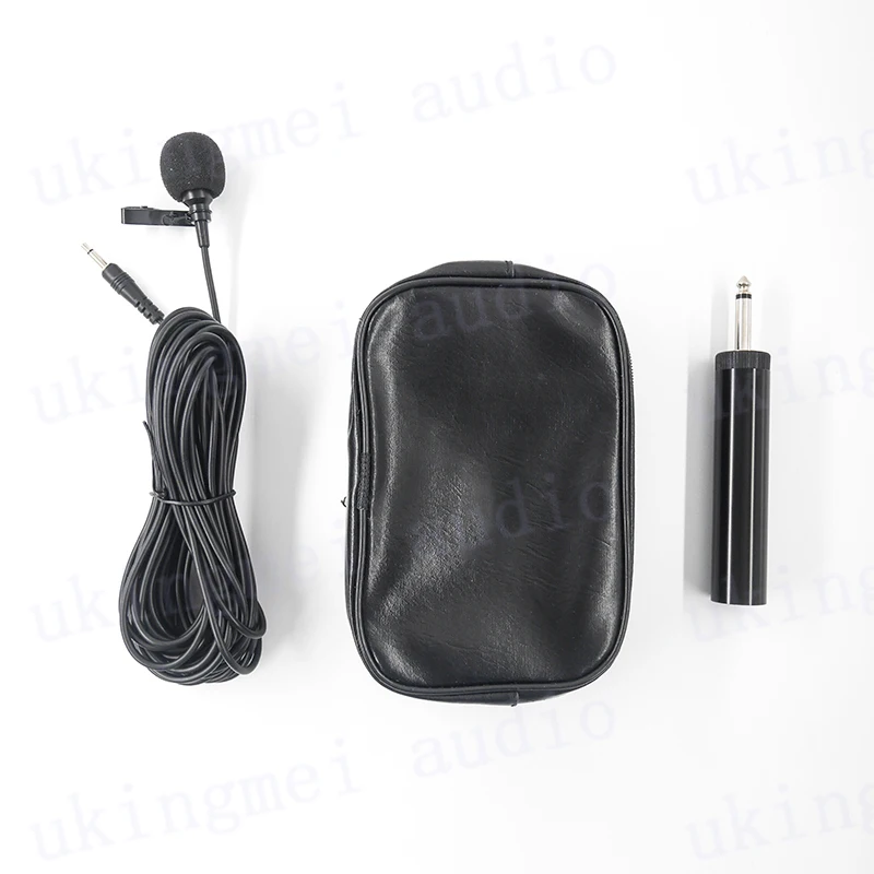 UK-10AX Musical Instruments Condenser Lavalier Microphone Lapel Tie Clip Mic For Guitar Voice Amplifier Speaker Mixer Audio - Image 6