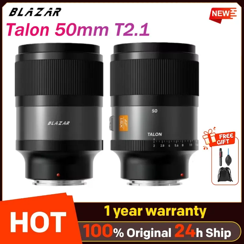Blazar Lens Talon 50mm T2.1 Auto Focus Full Frame 1.5x Anamorphic Lens · for Sony E Mount Camera - الصورة 3