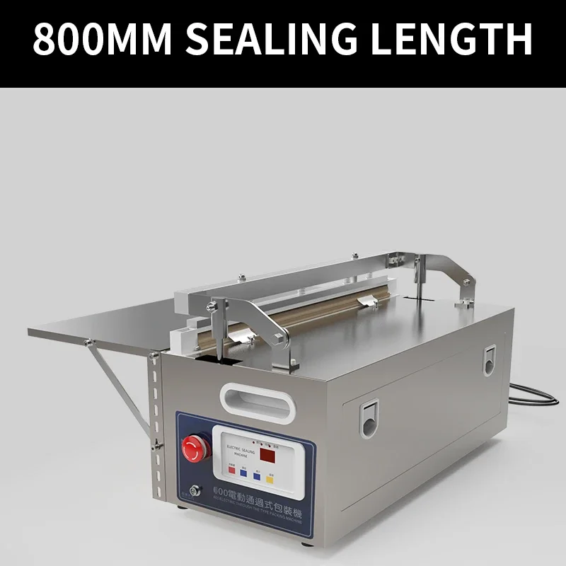 Electric Sealing Machine Pedal Packaging 450/600 Automatic Continuous Plastic Film Aluminum Foil Bag Plastic Commercial Sealer