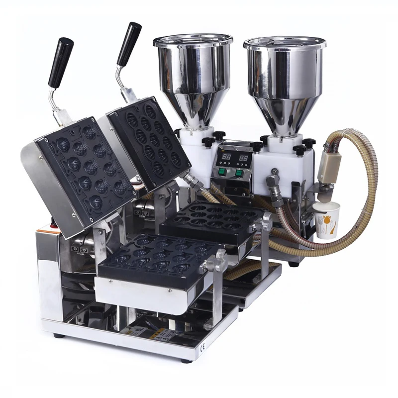Stainless Steel Taiyaki Maker Jam Filler Cream Filling Machine Batter Sauce Injector Injection Machine Grouting Machine - الصورة 2