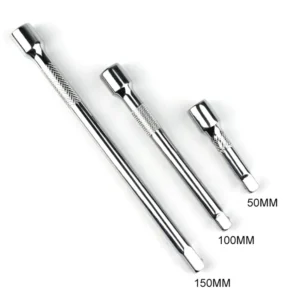 50/100/150mm Long Extension Bar 1/4 Drive Ratchet Socket Extension Bar Ratchet Wrench Extender Extension Rod Tool Accessory