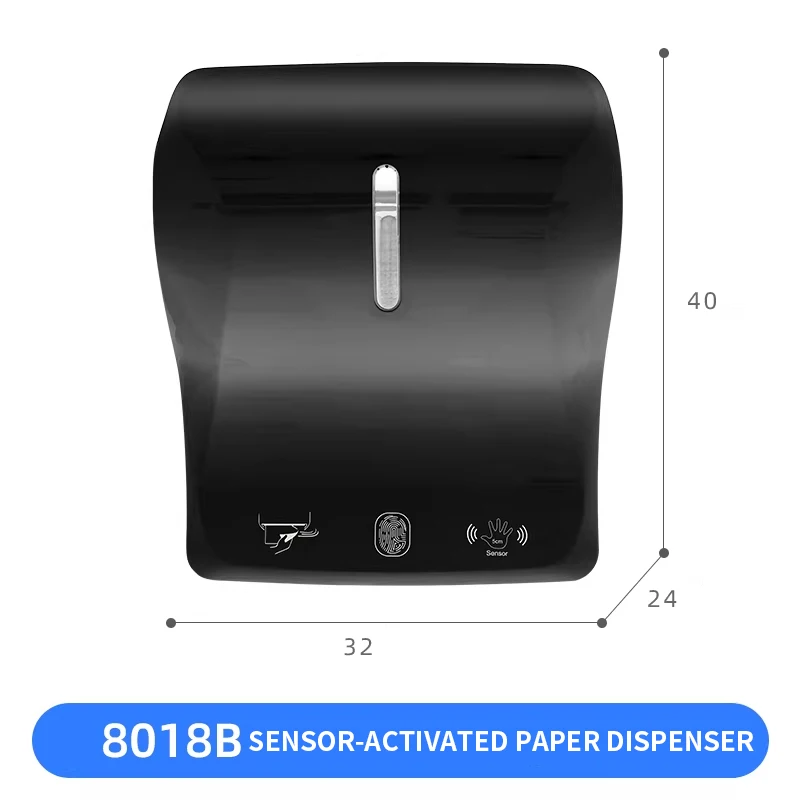Automatic Sensor-Activated Tissue Dispenser Shopping Mall/Hotel/Restaurant Tissue Dispenser Commercial Wall-Mounted Touch-Activa - الصورة 4