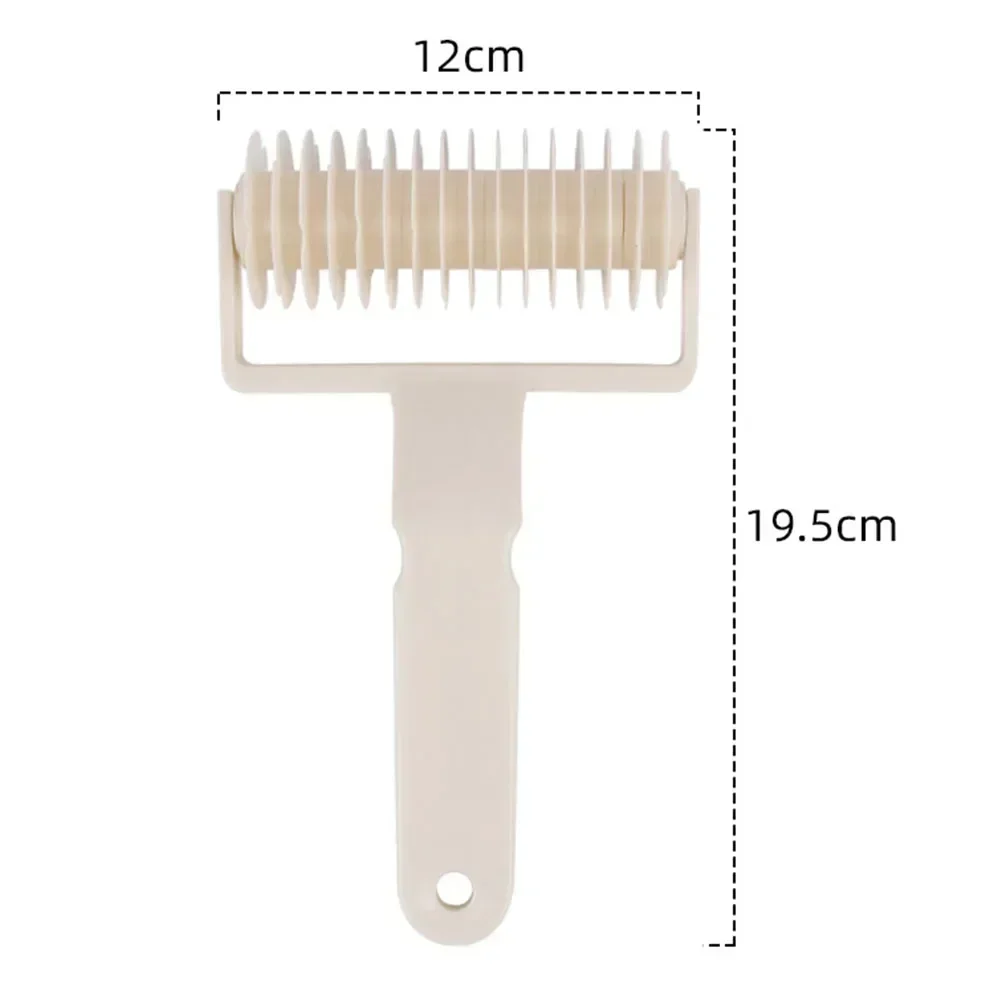 1pcs Reusable Dough Lattice Roller Cutter Pull For Pizza Pastry Cutter Pie Craft Net Wheel Knife Baking Tool Bakeware - الصورة 3