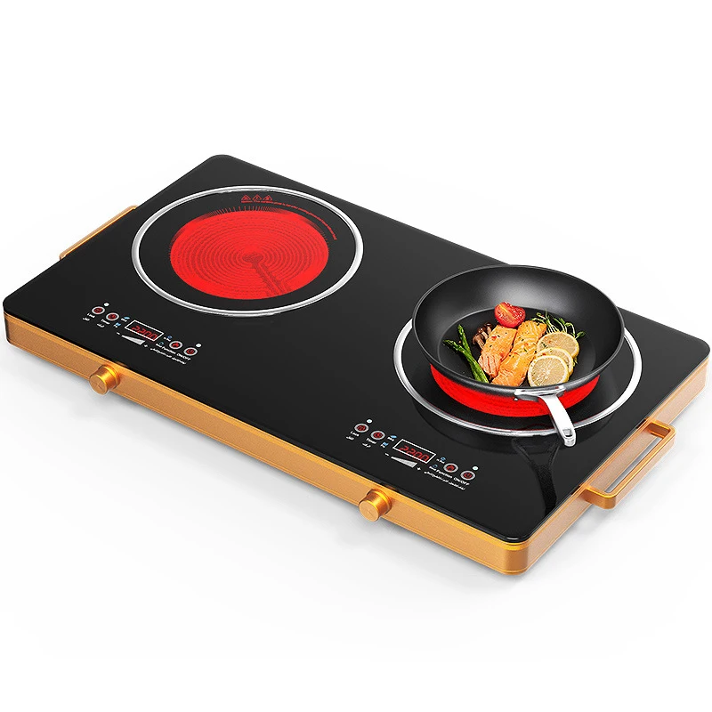 2200W High-power Induction Cooker Electric Ceramic Stove Hotpot Plate Noodle Cooking Furnace Tea Brewing Water Boiler Heater T04 - Image 5