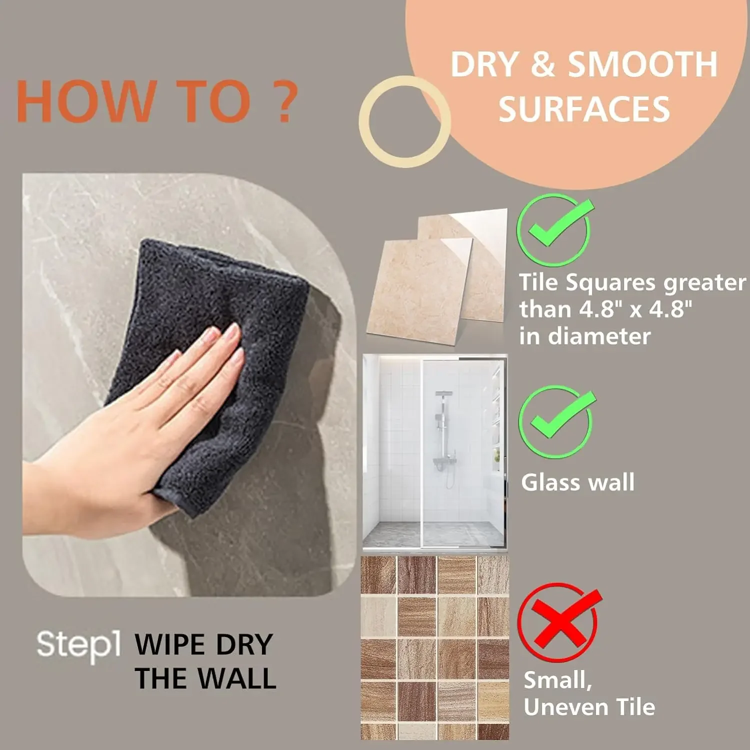 Shower Bathroom Footrest Shower FootRest Pedestal Pedal Wall Mounted Punch-free Shower Footstool Anti-slip - الصورة 4