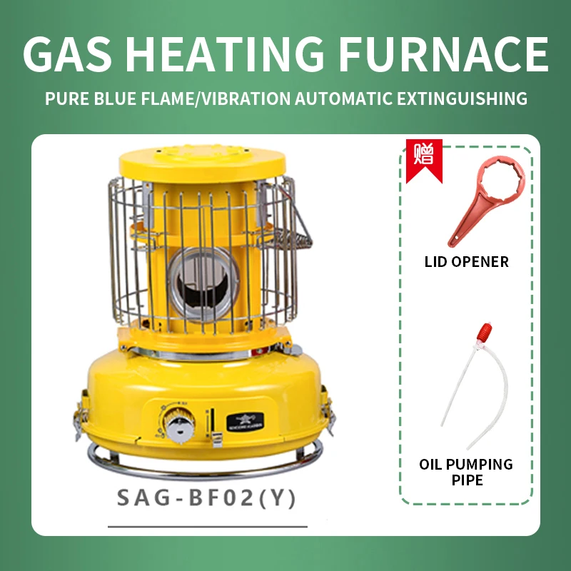 SAG-BF02 Heating Stove Outdoor Home Camping Portable Tent Heating Stove Heating Fan Heating Stove Baking Stove - Image 2