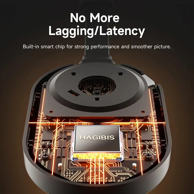 Hagibis Wireless HDMI-Compatible Display Dongle Adapter 4K@60Hz Wireless Extender for Laptop PC Smartphone HDTV Projector IOS - Image 6