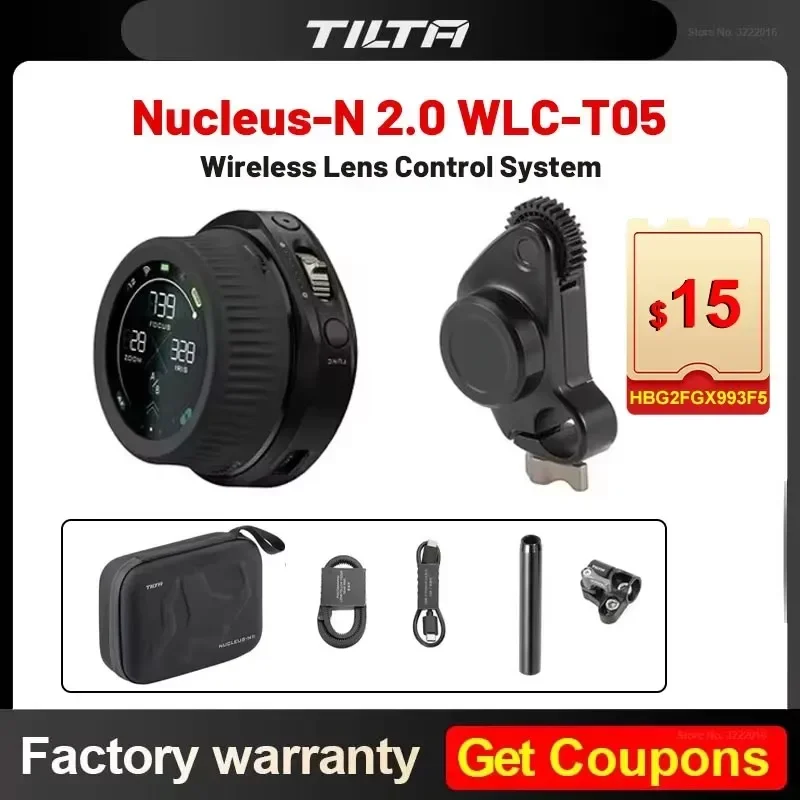 TILTA Nucleus Nano ii Nucleus-N 2.0 WLC-T05 Wireless Follow Focus Lens Control System Compatible for RS and Nucleus-M¿Motor - الصورة 2