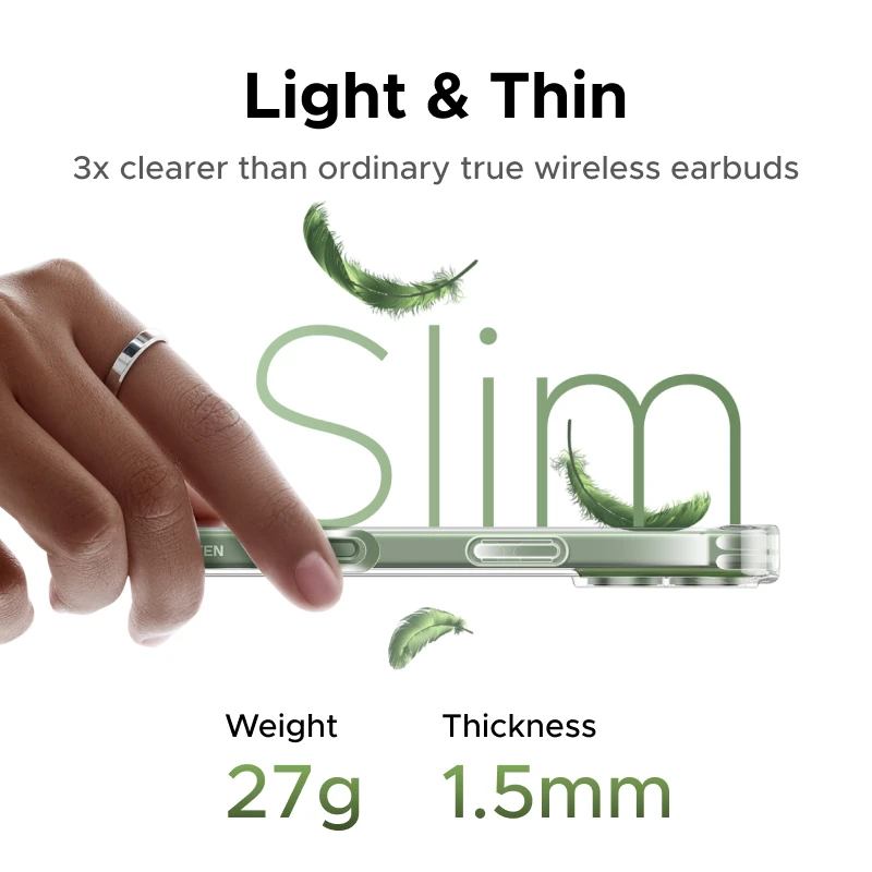 UGREEN Airbags Case for iPhone 17 16 15 Pro Max Clear Case Transparent Cover for iPhone 16 Pro 17 Air Protective Case Shockproof - Image 6