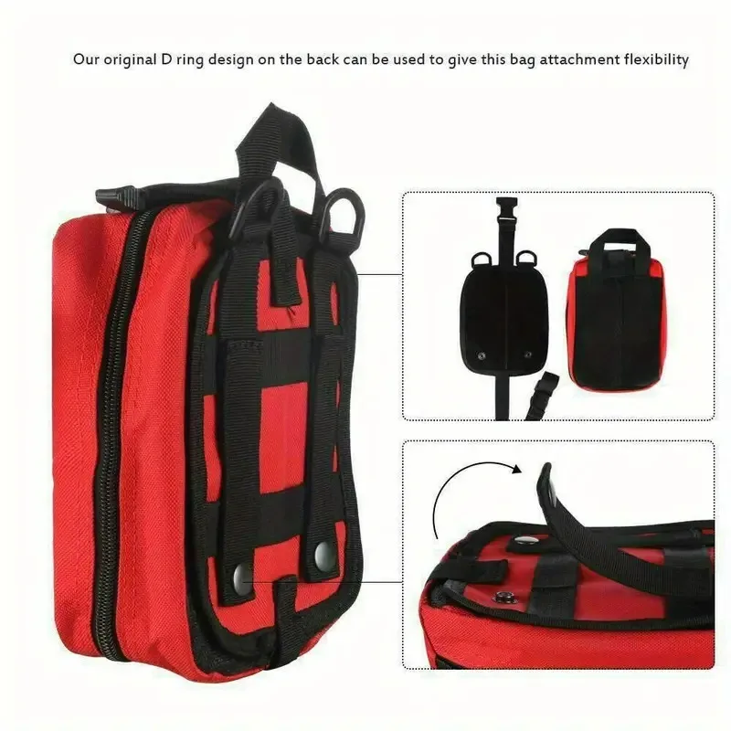 Outdoor First aid kit EDC Molle Medical Kit IFAK Survival Emergency Pack EDC Travel Fishing Camping Hiking Hunting Accessories - Image 4