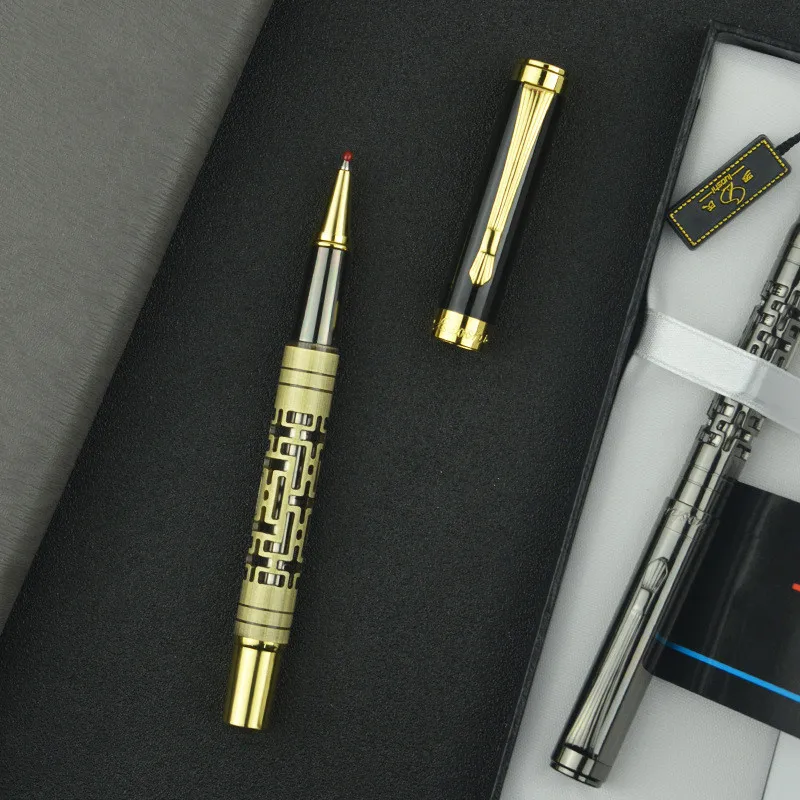 High Quality Metal Luxury 0.5mm Rollerball Pen Ballpoint Pen Business Writing Signing Ball Pens Office School Supplies 03774 - Image 4