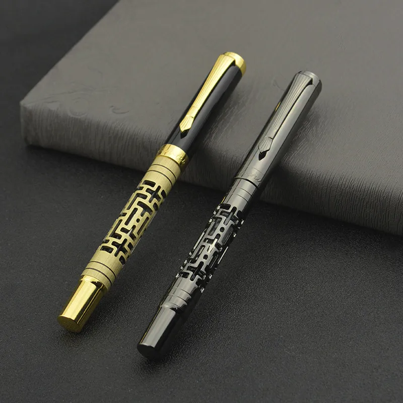High Quality Metal Luxury 0.5mm Rollerball Pen Ballpoint Pen Business Writing Signing Ball Pens Office School Supplies 03774 - Image 5